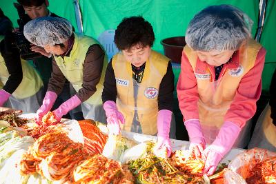 법사랑회 사랑의 김장나눔 전달식