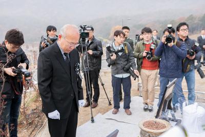 故문광욱일병 합동묘역 안장식