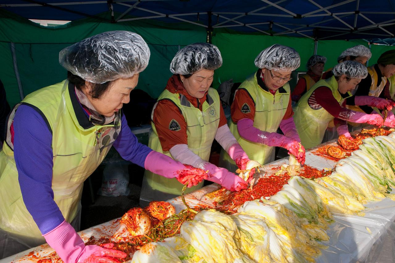 법사랑회 사랑의 김장나눔 전달식