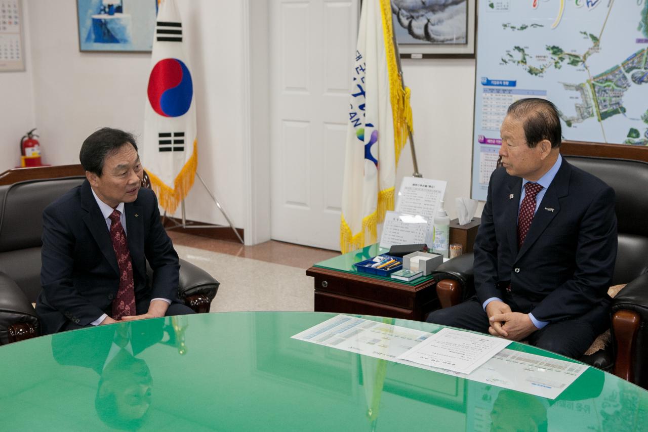 장학금 기탁식(군장에너지)