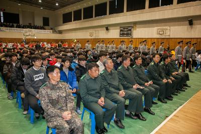 6.25참전용사 모교명패증정식