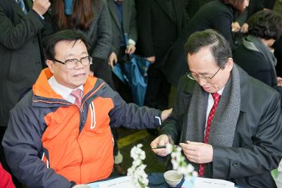 대중국 쌀 첫 수출식