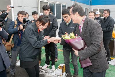 전라북도지사 군산방문(한성산기)