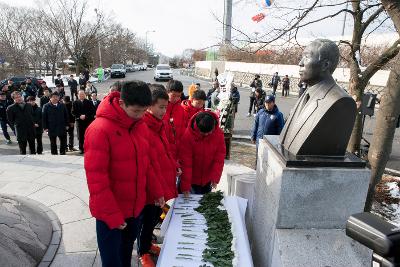 故채금석 선생 추모식