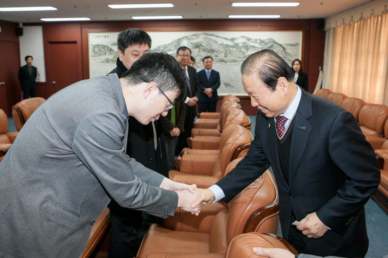 한중일 국제포럼 참가자 면담