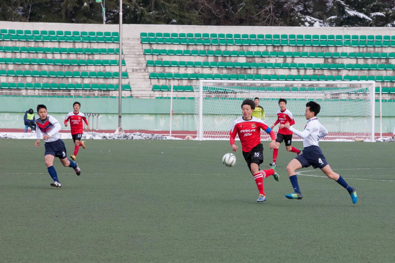 금석배 축구대회 개막식