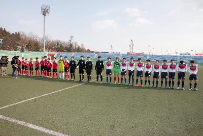 금석배 축구대회 개막식