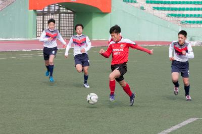 금석배 축구대회 개막식