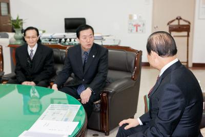 이웃돕기 기탁식(전라북도축구협회)