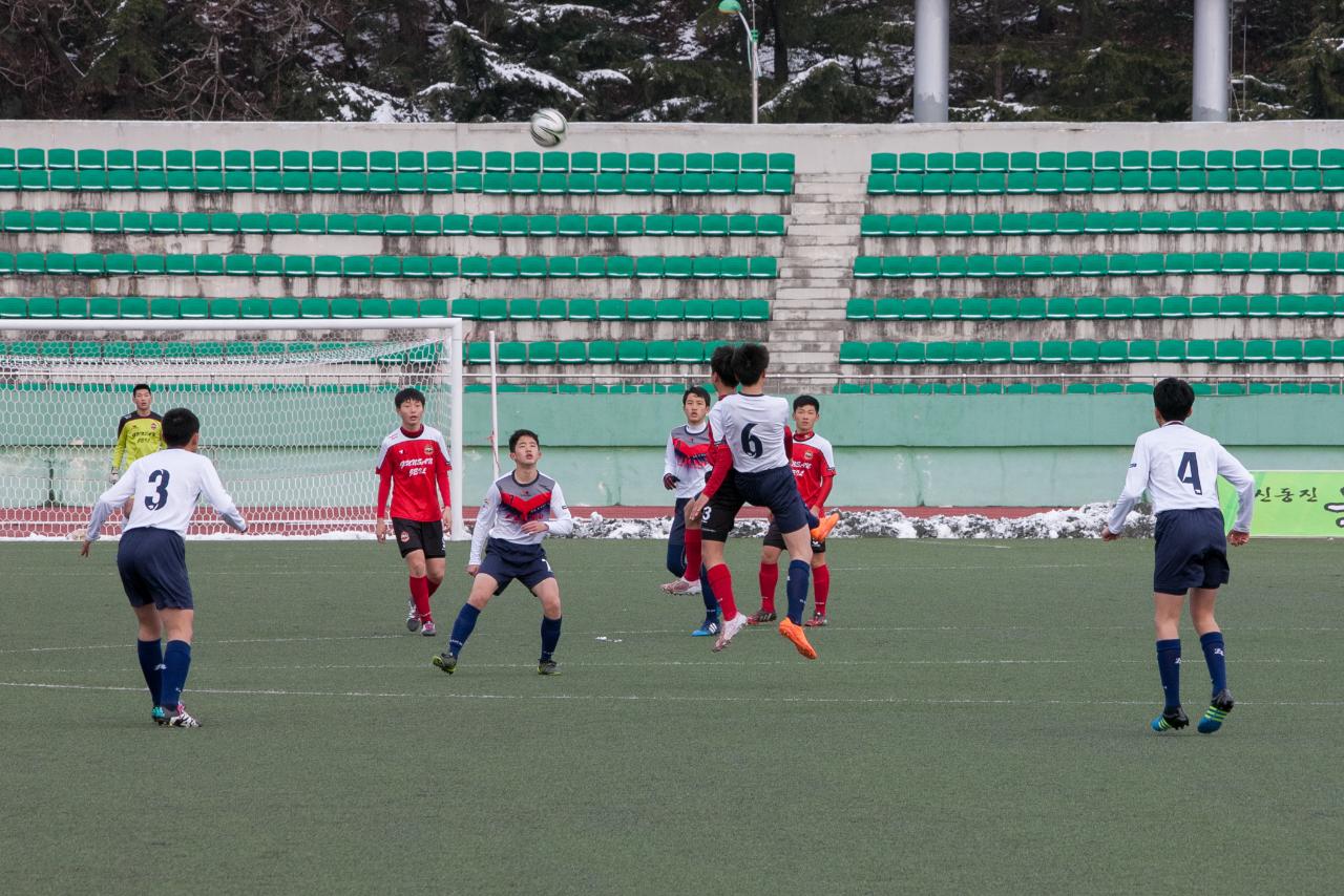 금석배 축구대회 개막식