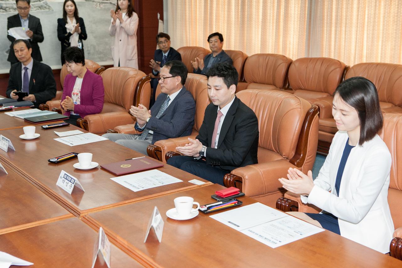 어린이 행복도시 유관기관 업무협약식