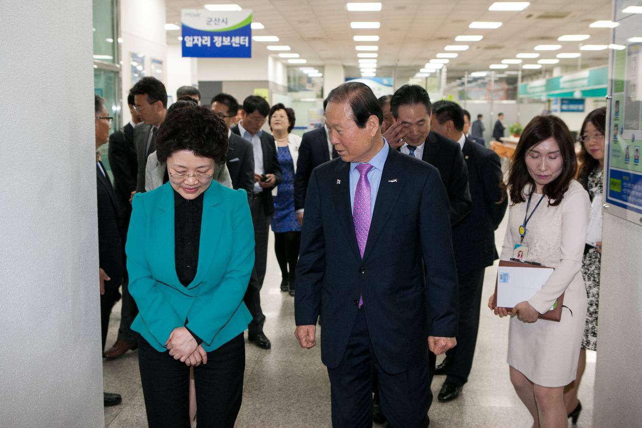 중국 연대시장 방문