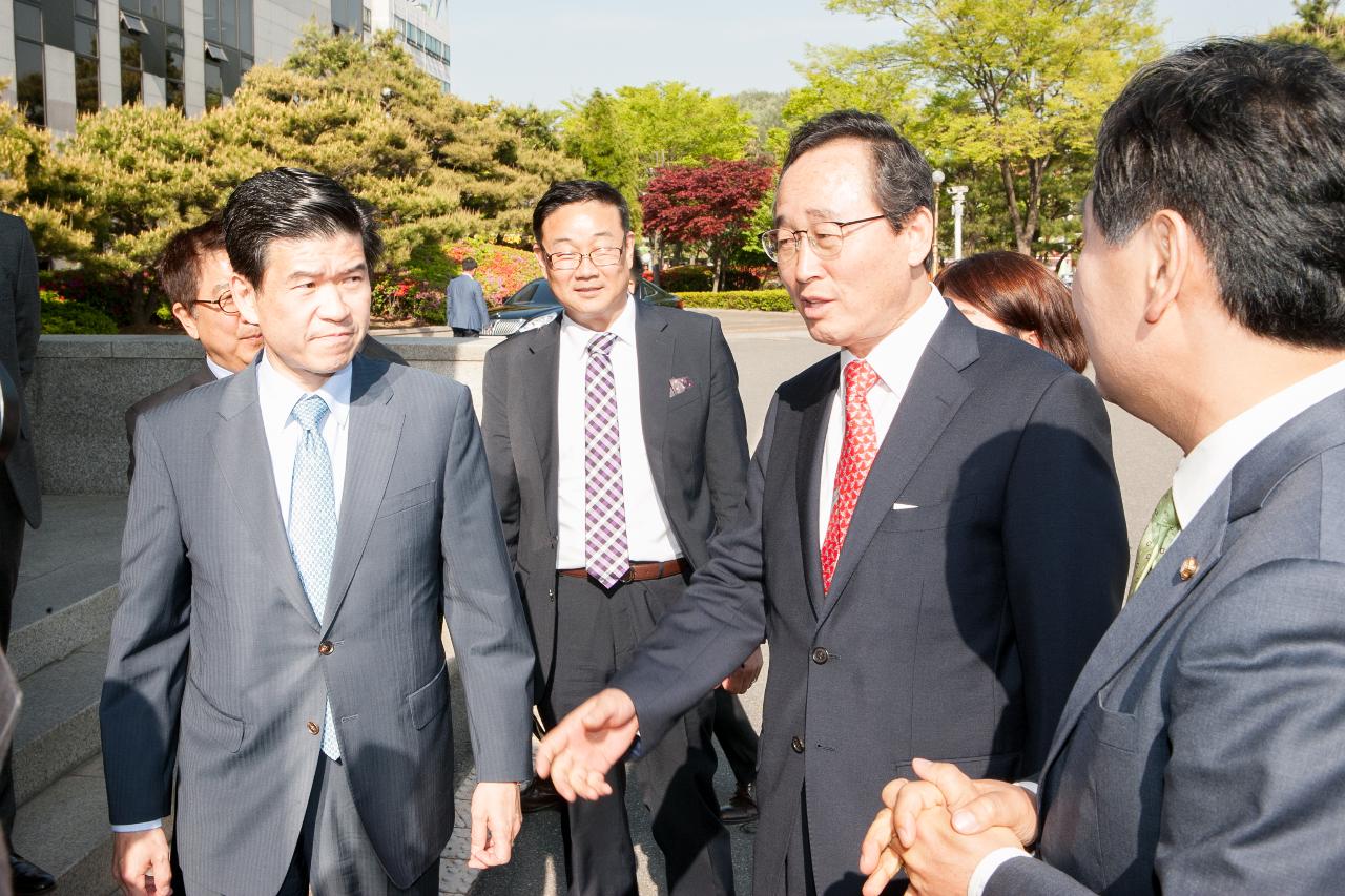 한국GM차 사주기 범시면 결의대회