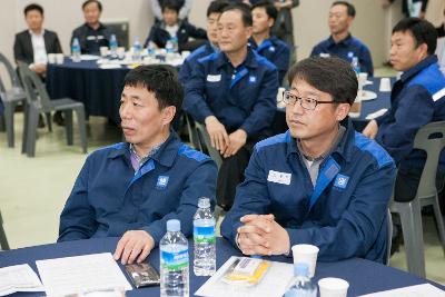 한국GM차 사주기 범시면 결의대회