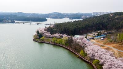 은파 드론 사진