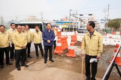 현장 간부회의(내항)