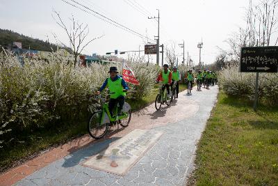 중국 산동성 자전거 동호회 군산방문