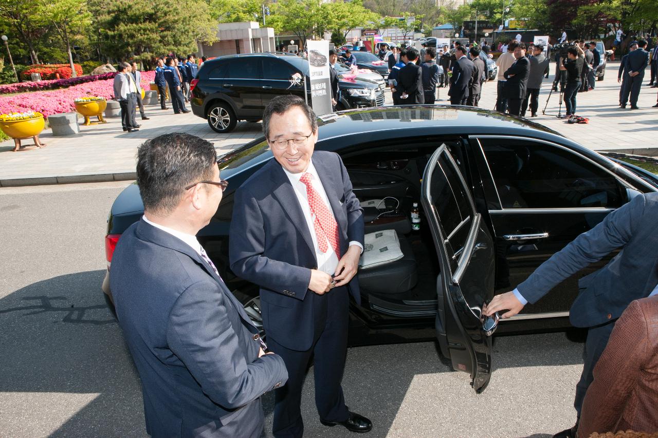 한국GM차 사주기 범시면 결의대회