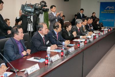 중국 연대시 일행 새만금 방문