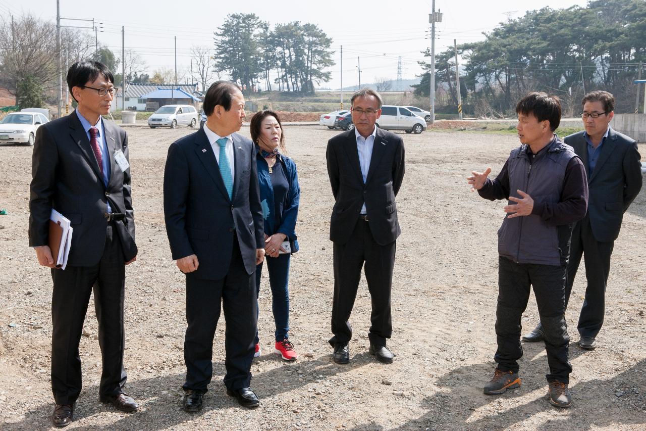 현장방문(서수면 하늘산업)