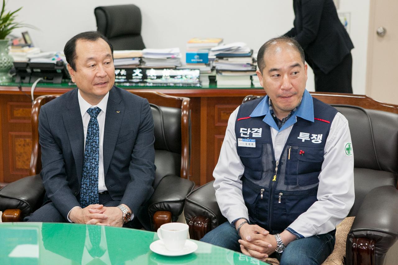 희망나눔 지역복지 협약식(세아베스틸)