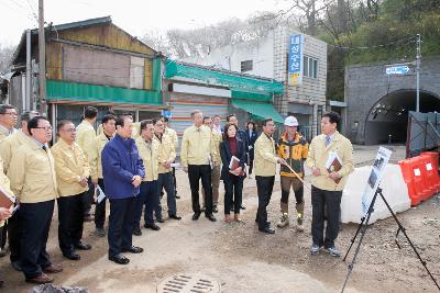 현장 간부회의(내항)