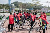 중국 산동성 자전거 동호회 군산방문