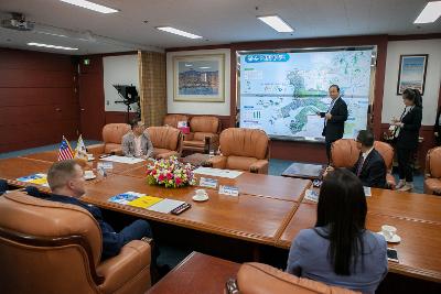 미공군 제8전투비행단장 간담