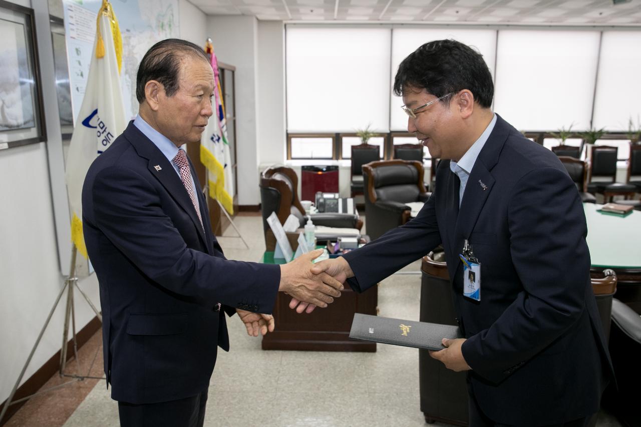 시간여행축제 아이디어 공모전 시상식