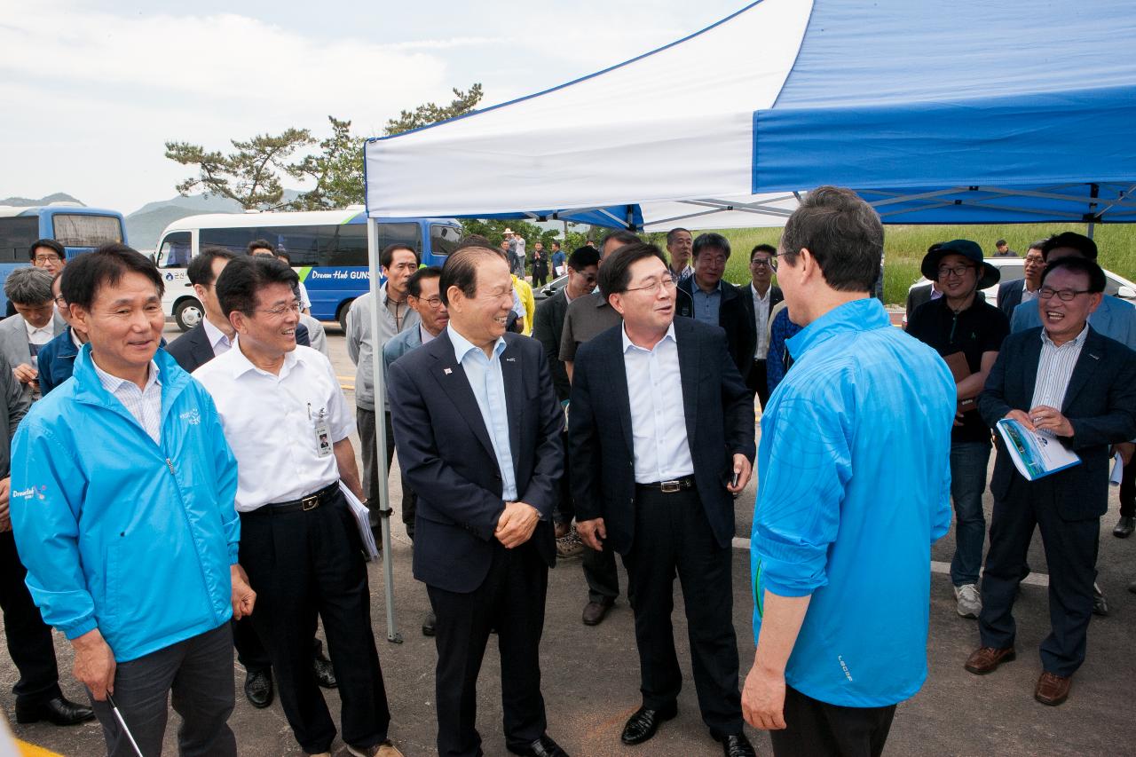 전북도지사 고군산연결도로 방문