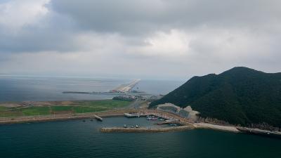 고군산연결도로 드론 사진