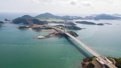 고군산대교 드론 사진