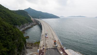 고군산연결도로 드론 사진