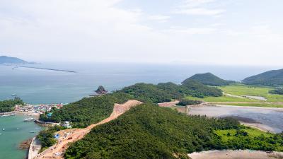 고군산군도 드론 사진