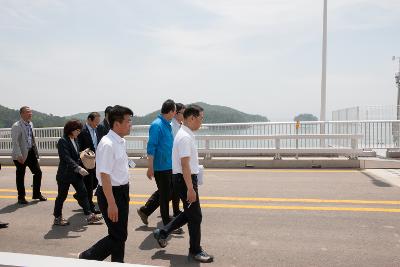 전북도지사 고군산연결도로 방문