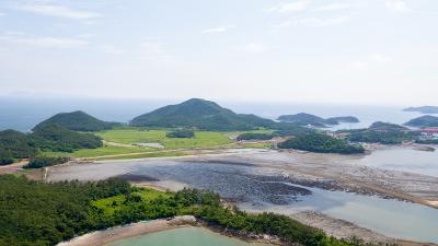 고군산군도 드론 사진