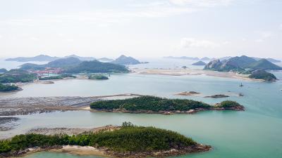 고군산군도 드론 사진