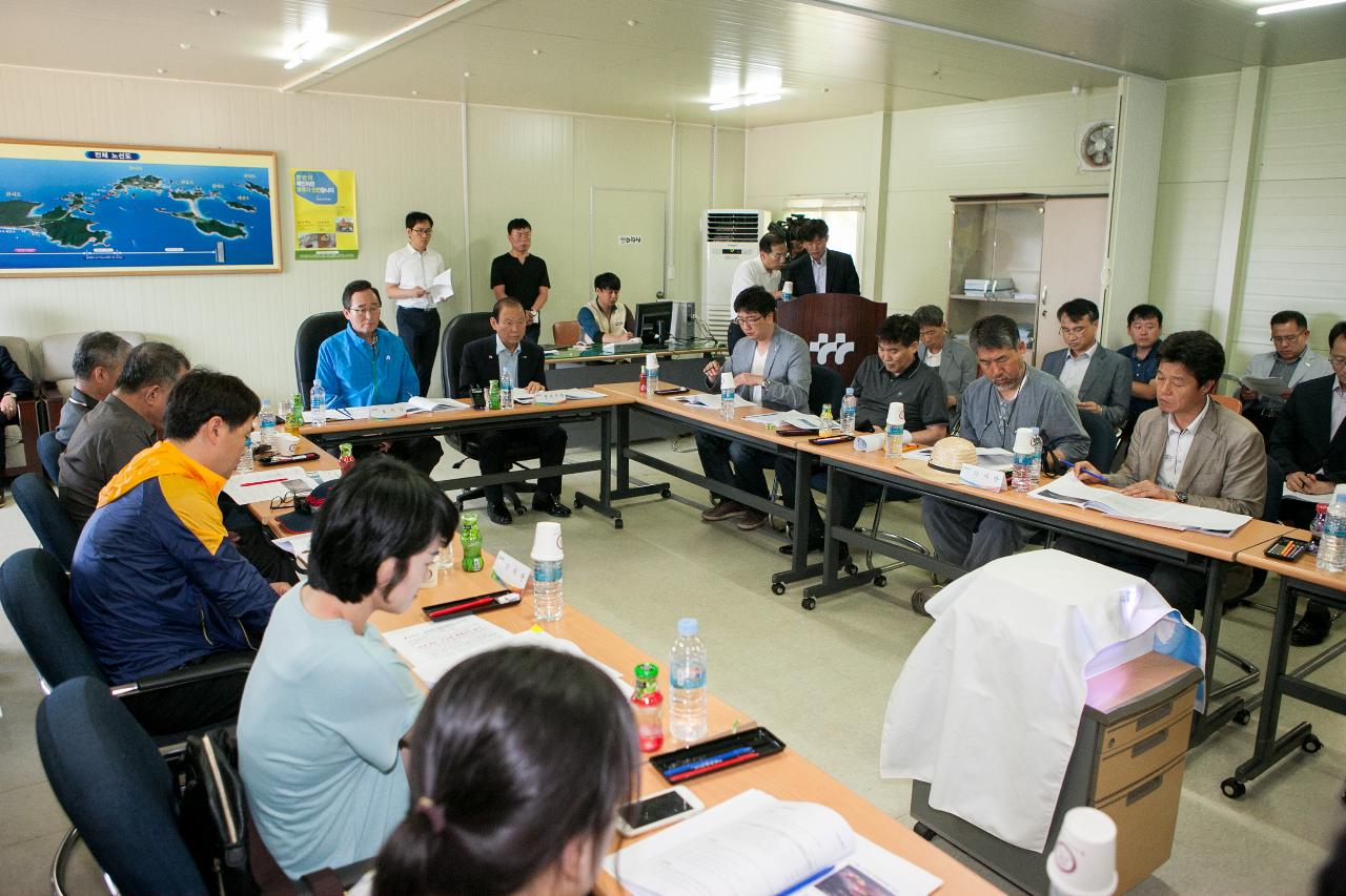 전북도지사 고군산연결도로 방문