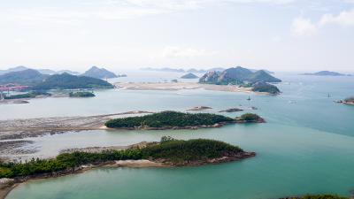 고군산군도 드론 사진