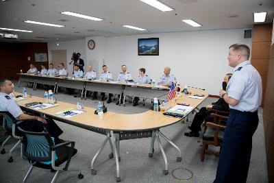 미공군 제8전투비행단 시정설명회