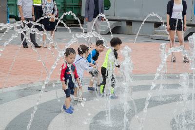 군산 야외수영장 개장식