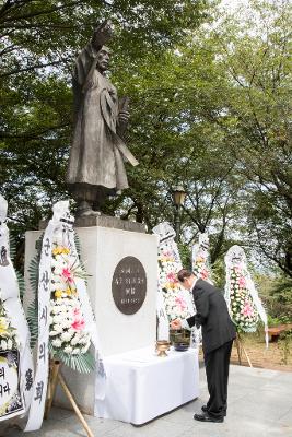 애국지사 춘고 이인식선생 추념식