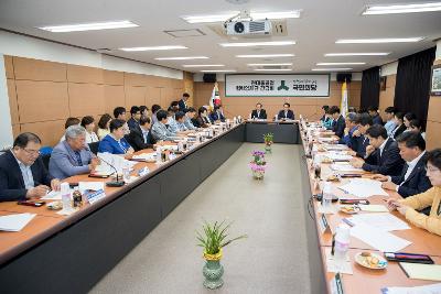 국민의당 비상대책위원회 조선업종 구조조정에 따른 간담회