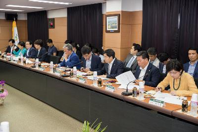 국민의당 비상대책위원회 조선업종 구조조정에 따른 간담회