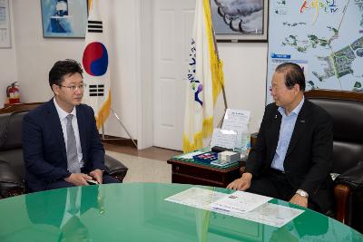 (주)존스미디어 문해교육 후원금 기탁식