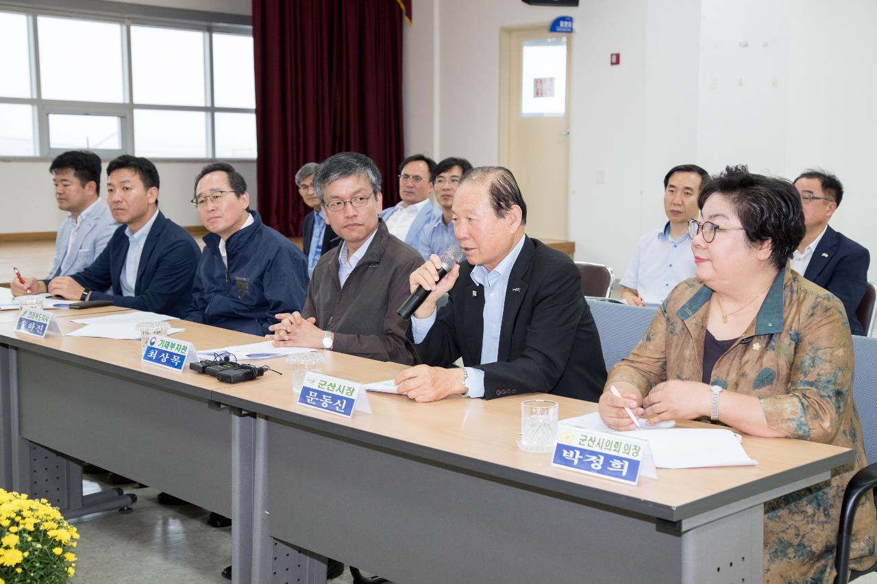 기획재정부차관 군산방문(공설시장,JY중공업)