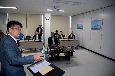 행자부장관 고군산연결도로 방문