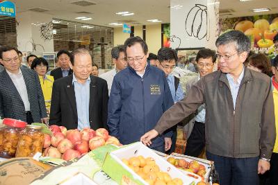 기획재정부차관 군산방문(공설시장,JY중공업)