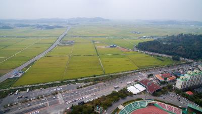 전북대학교병원 부지 드론 사진