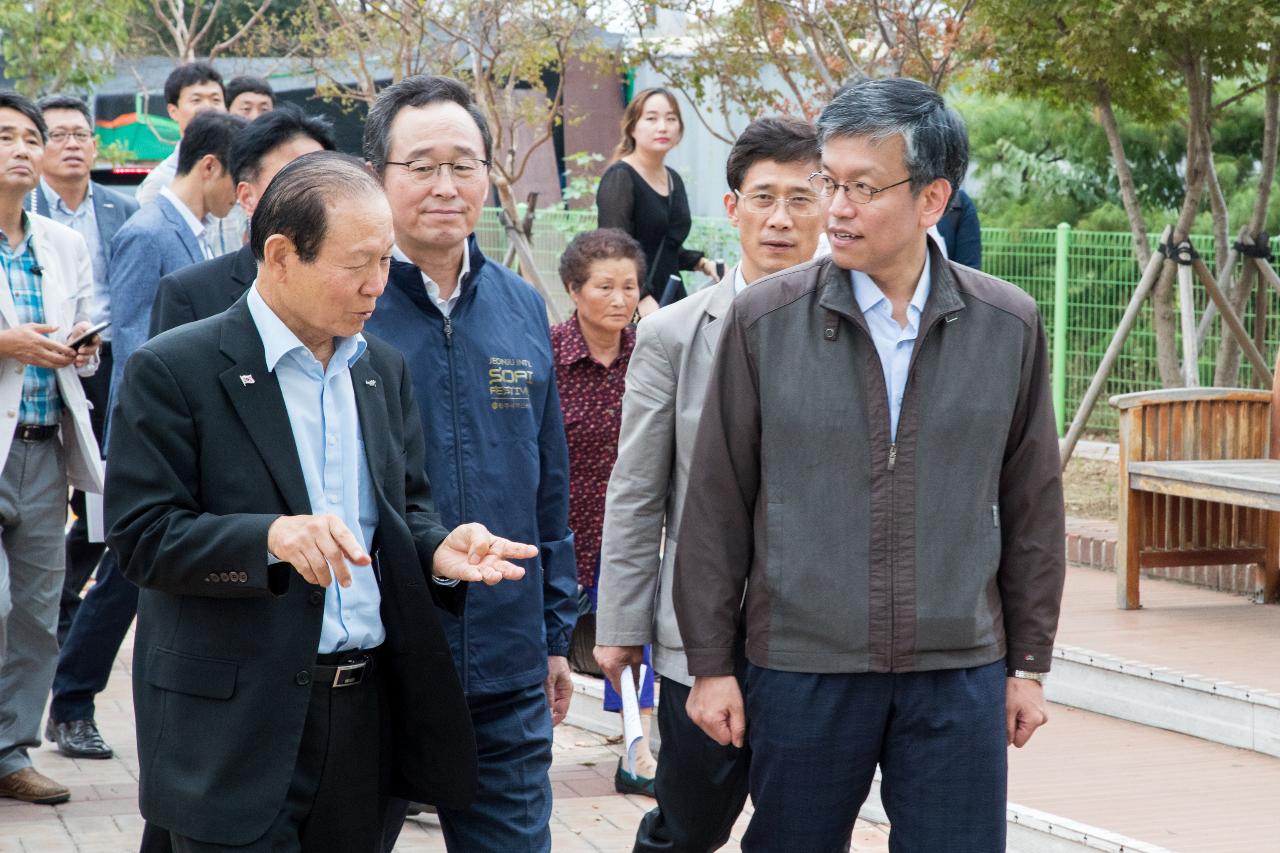 기획재정부차관 군산방문(공설시장,JY중공업)